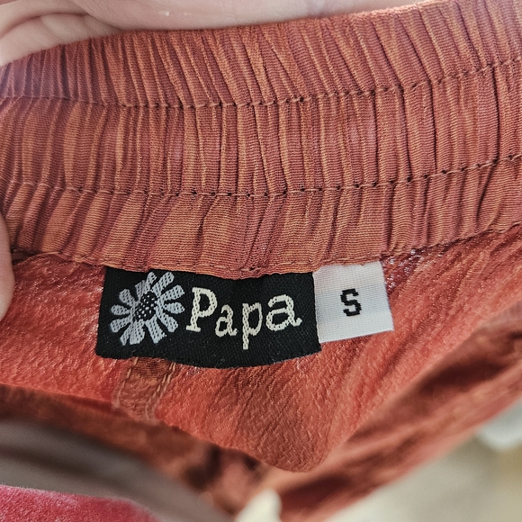 Vintage Papa Rayon Boho Skirt - S/M - Picture 5 of 6